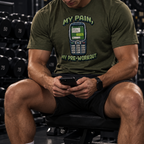 My Pain My Pre-Workout Gym T-Shirt | Funny Workout Tee
